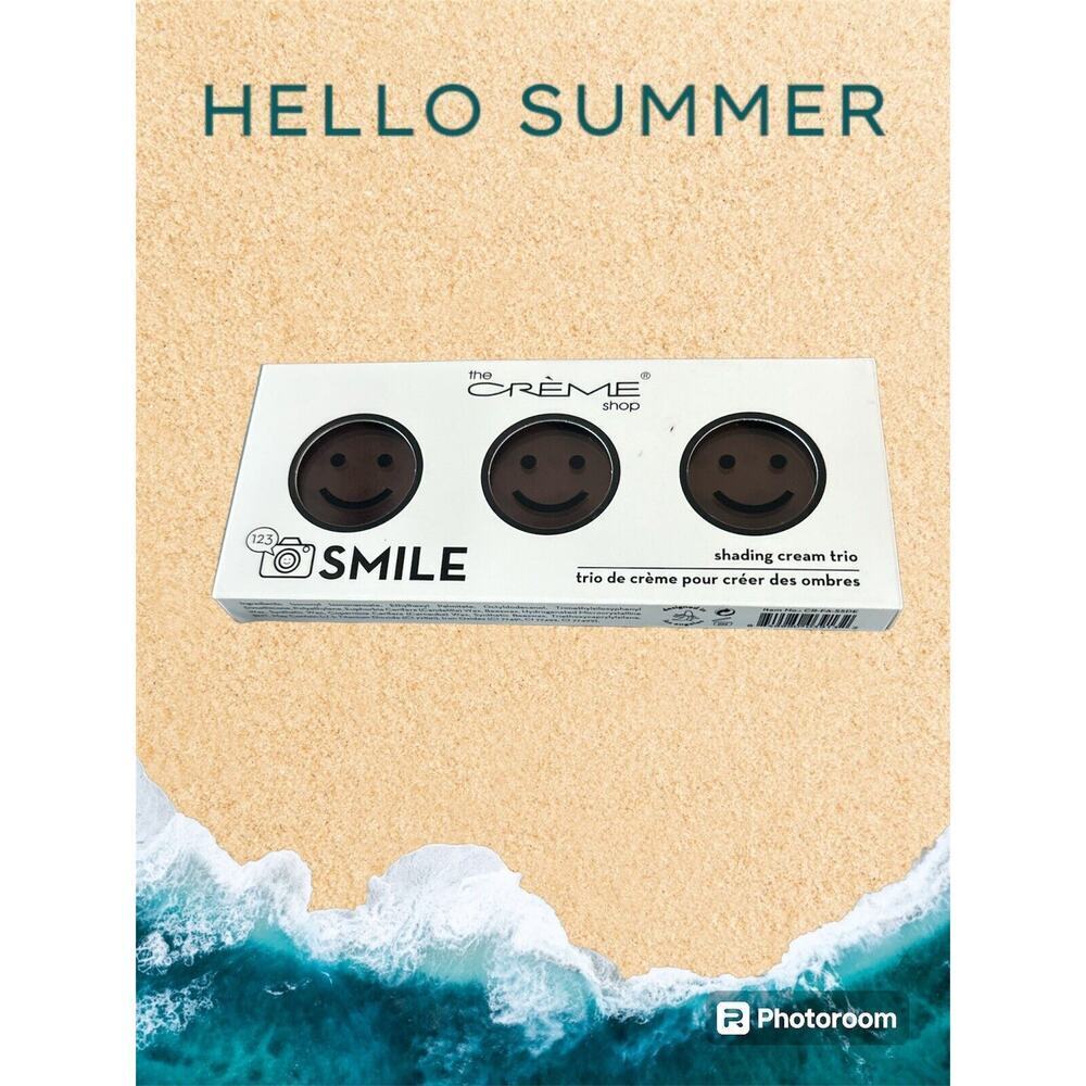 The Creme Shop 123 Smile Shading Cream Trio in Deep Brand New In Box Contour